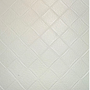 Structured White Leather