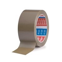 tesa 4120 Havana Brown Premium Quality PVC Packaging Tape (50mm x 66m)