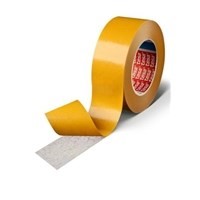 tesa 4943 double-sided tape non woven solvent based tackified acrylic adhesive (19mm x 50m)