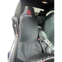 Car Seat Covers (plain black) (pair)