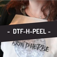 HEXIS DTF-H-PEEL 100µm Printable Film for Textile Marking Hot Peel