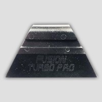 Fusion 3" Black Turbo Pro Squeegee (Firm)