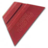 Fusion 3" Red Turbo Pro Squeegee (Super Hard)