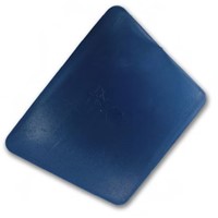 Fusion Blue Hard Card Round Corner Squeegee  Level1