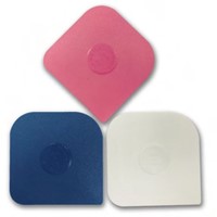 Fusion Fidget hard card Squeegee 3 pack (white, pink & blue)