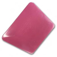 Fusion Pink Hard Card Round Corner Squeegee  Level2