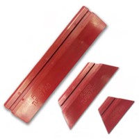 FUSION TURBO PRO Hard Red Squeegee Set