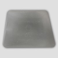 Fusion Silver Hard Card Round Corner Squeegee  Level3