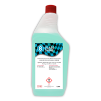 6 Bottles of Chemical No8 - Glass Shine (1 Litre)