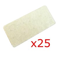 130mm self Adhesive felt Strip (pack of 25) for the LM-13 Omega Squeegee