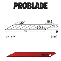 Paint is Dead PROBLADE Red 10 pack 30degree