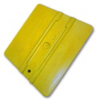 YELLOTOOLS 100mm Shore 70 Plastic Blend Yellow Antistatic Squeegee