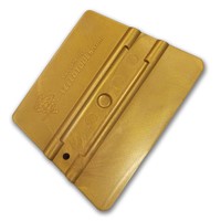 YELLOTOOLS 100mm Shore 72 Plastic Blend Gold Squeegee