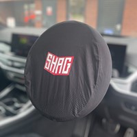Steering Wheel Cover Auto-Stretch SHAG Branded (x1)