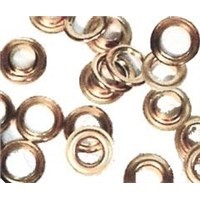 1000 brass self-piercing eyelets & rings 1032mm ID