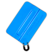 YELLOTOOLS 100mm Shore 62 Blue Magnetic Squeegee