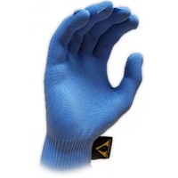 GraphicGlove by WrapGlove Blue with Black Cuff (Glove Size 8) One size fits most