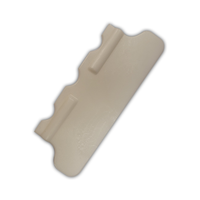 YELLOTOOLS 100mm Shore 89 White Squeegee Tip