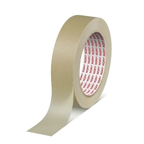 tesa 4349 a slightly creped general purpose paper tape with a natural rubber adh