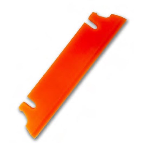 HEXIS 150mm GRIP-N-GLIDE Soft Orange Squeegee Blade