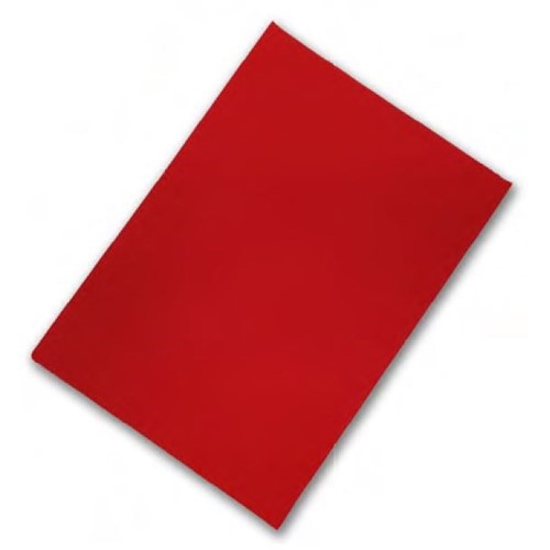 HEXIS A5 210mm x 150mm Red Felt Buffer Sheet (pack of 10)