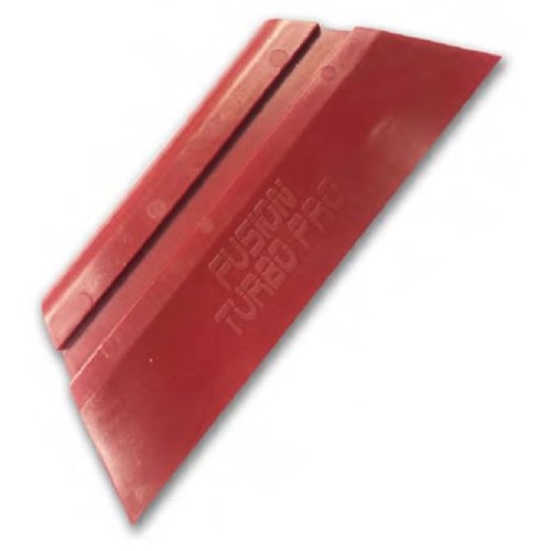FUSION 125mm TURBO PRO Hard Red Squeegee