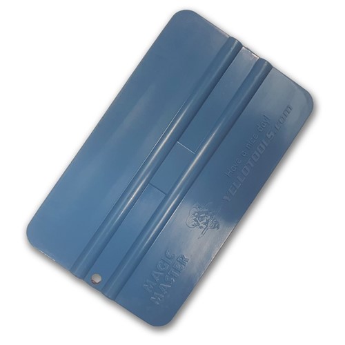 YELLOTOOLS 127mm Shore 62 Plastic Blend Blue Squeegee