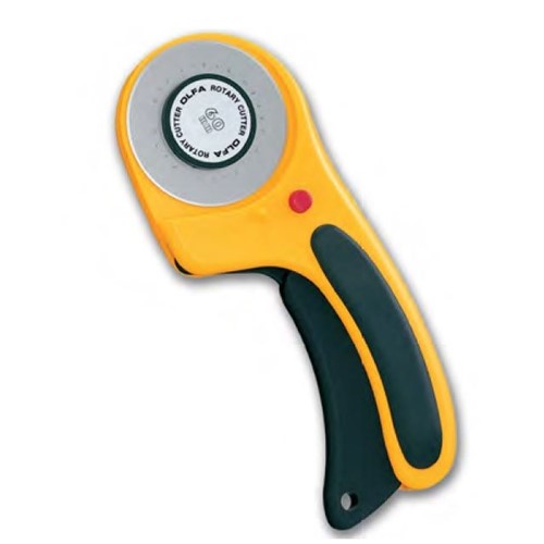 OLFA RTY-3/DX 60mm Deluxe Rotary Cutter With Blade