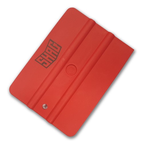S.H.A.G 100mm Poly Blend Red Squeegee
