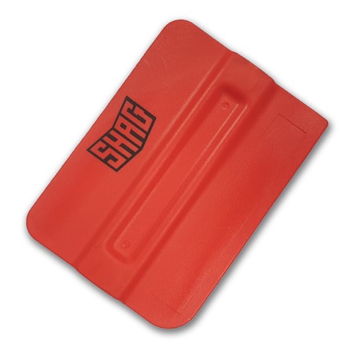 S.H.A.G 100mm Poly Blend Red Magnetic Squeegee