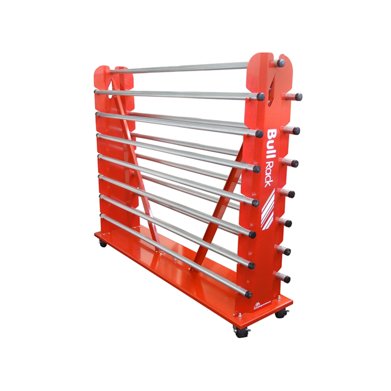 Mobile Rack System For 15 Rolls on 2