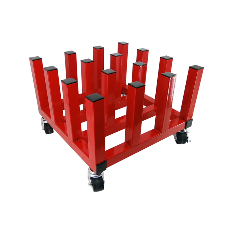 Mobile Rack System For 16 Rolls on 3
