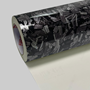 Super Gloss Black Chopped Carbon Fibre Effect