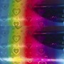 Rainbow Hearts Gloss