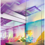 Clear Dichroic Pink Effect Film