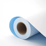 White Matt Coated Blue Back Poster Paper 130gsm